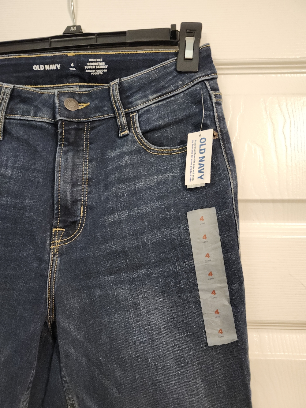 Old Navy Women's Dark Wash High-Rise Skinny Jeans